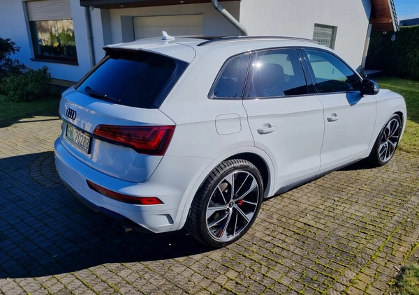 Audi SQ5 cena 210000 przebieg: 34000, rok produkcji 2020 z Lidzbark małe 277